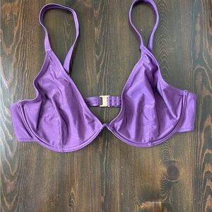 Kulani Kinis Purple Bikini Top